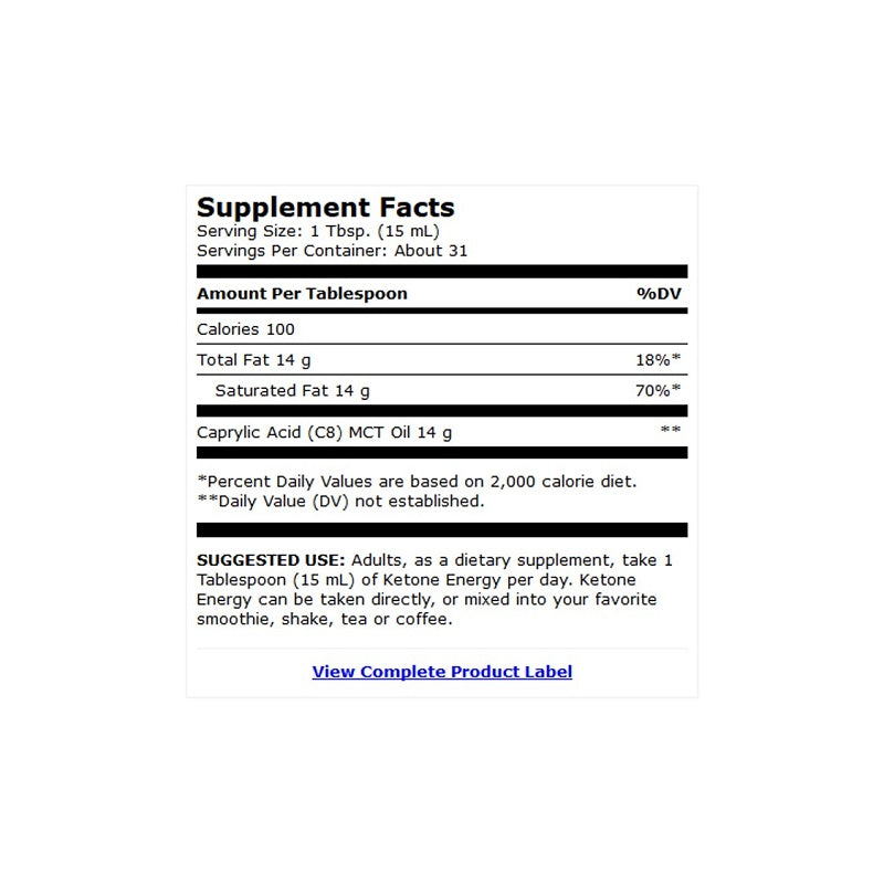 ドクター マコーラ ミトミックス ケトン エナジー MCTオイル 473ml / Dr. Mercola MITOMIX? Ketone Energy MCT Oil (16 Fl. Oz.)