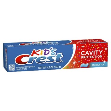 クレスト キッズ 歯磨き粉、スパークルファン Crest Kid's Toothpaste, Sparkle Fun 4.5 oz