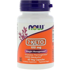 ナウフーズ 7-ケト 100mg 60ベジタブルカプセル / Now Foods 7-KETO 100 mg 60 Veg Capsules