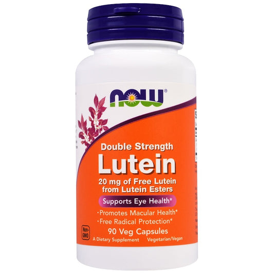 ナウフーズ ルテイン ダブルストレングス 90ベジタブルカプセル / Now Foods Lutein Double Strength 90 Veg Capsules