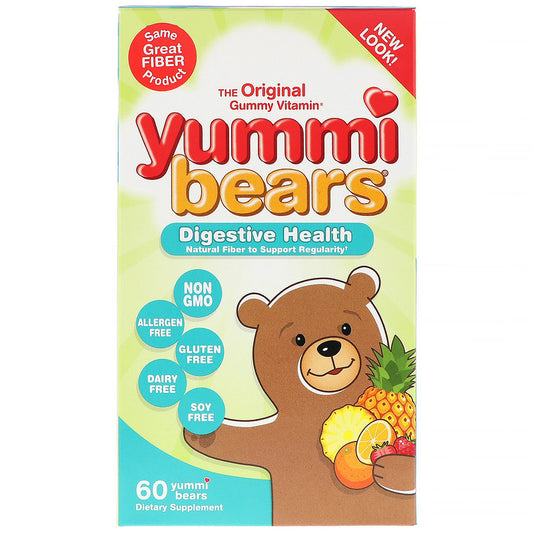 ヘロー ニュートリショナル ヤミーベア ダイジェスティブ ヘルス 60 グミベア / Hero Nutritional Products Yummi Bears Digestive Health 60 Yummi Bears