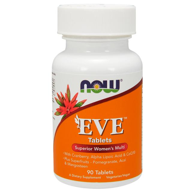 ナウフーズ イブウーマンズ マルチビタミン 90タブレット / Now Foods Eve　Women's Multiple Vitamin 90 Tablets