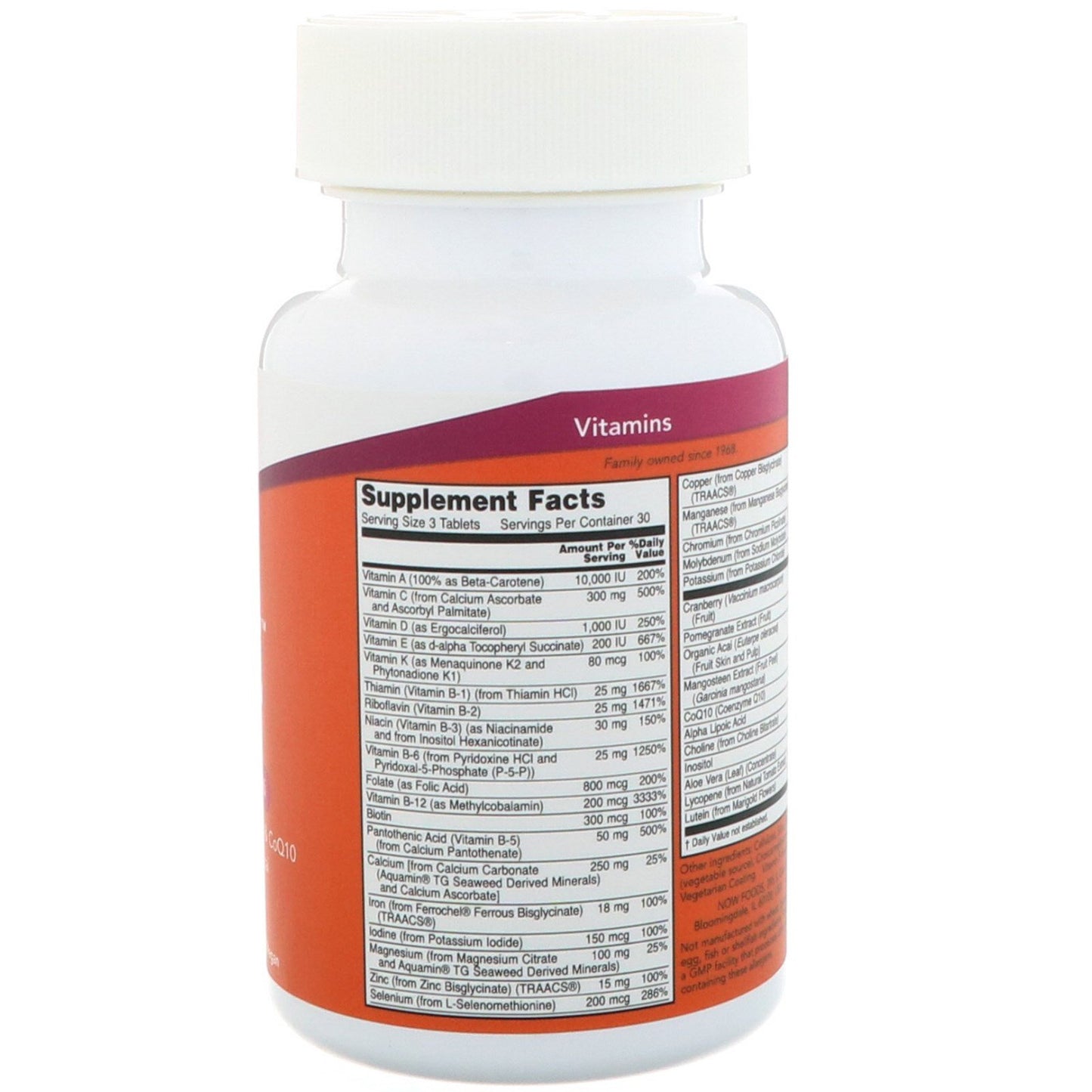 ナウフーズ イブウーマンズ マルチビタミン 90タブレット / Now Foods Eve　Women's Multiple Vitamin 90 Tablets