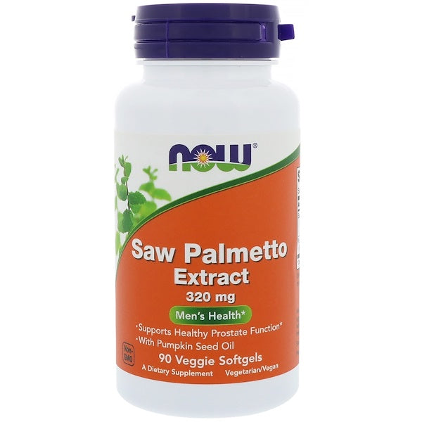 ナウフーズ ソーパルメッド（ノコギリヤシ）エクストラクト 90ベジタブル ソフトジェル / Now Foods Saw Palmetto Extract 320 mg 90 Veggie Softgels