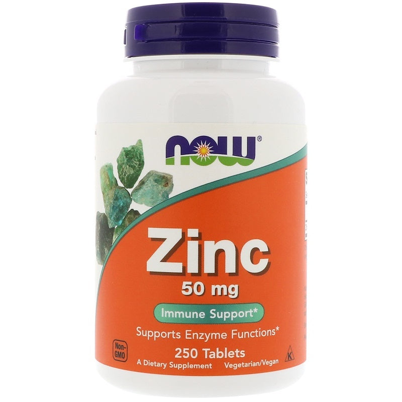 ナウフーズ ジンク（亜鉛） 50mg 250タブレット / Now Foods Zinc 50 mg 250 Tablets