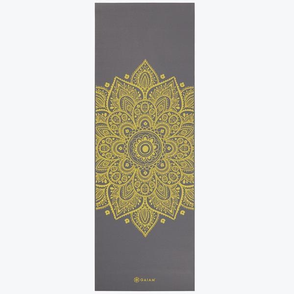 ガイアム ヨガマット クラシック プリント 4mm ハムサ / Gaiam Yoga Mat Classic Print 4mm Hamsa