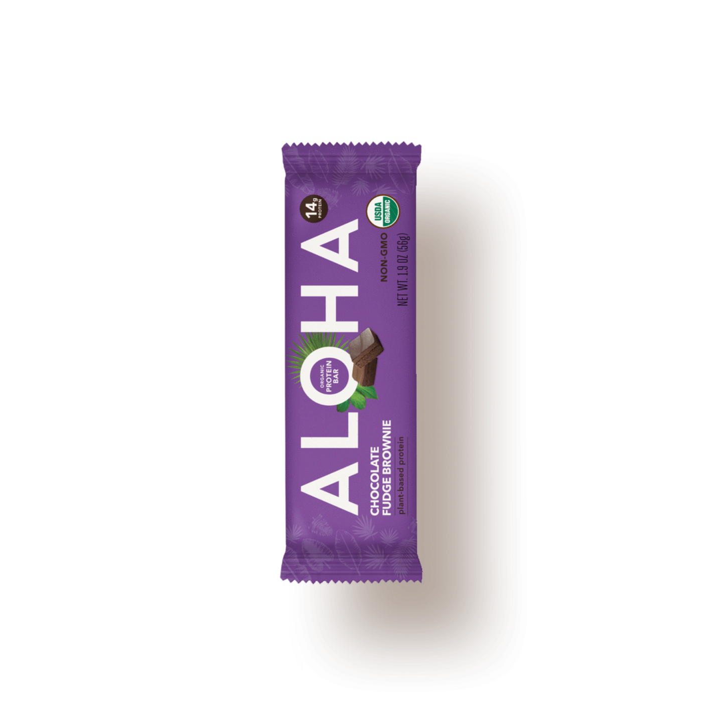 アロハ オーガニック プロテインバー チョコレートファッジブラウニー 12本 / Aloha Organic Protein Bar Chocolate Fudge Brownie 12 Bars