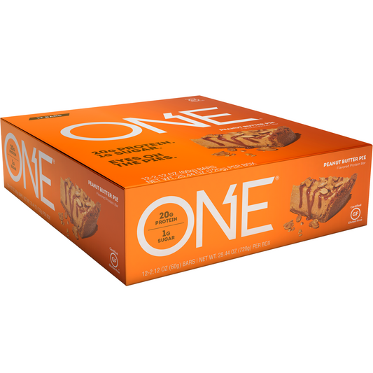 OhYeah! ワン プロテインバー ピーナツバターパイ 12本入り / OhYeah! One Protein Bar Peanut Butter 12 Bars