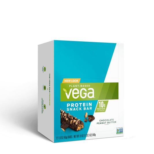 ベガ プロテイン スナック バー チョコレートキャラメル 12本入り / VEGA Protein Snack Bar Chocolate Caramel 12 Bars