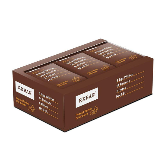 アールエックスバー プロテインバー ピーナツバターチョコレート 12本入り / RXBAR Protein Bar Peanut Butter Chocolate 12 Bars