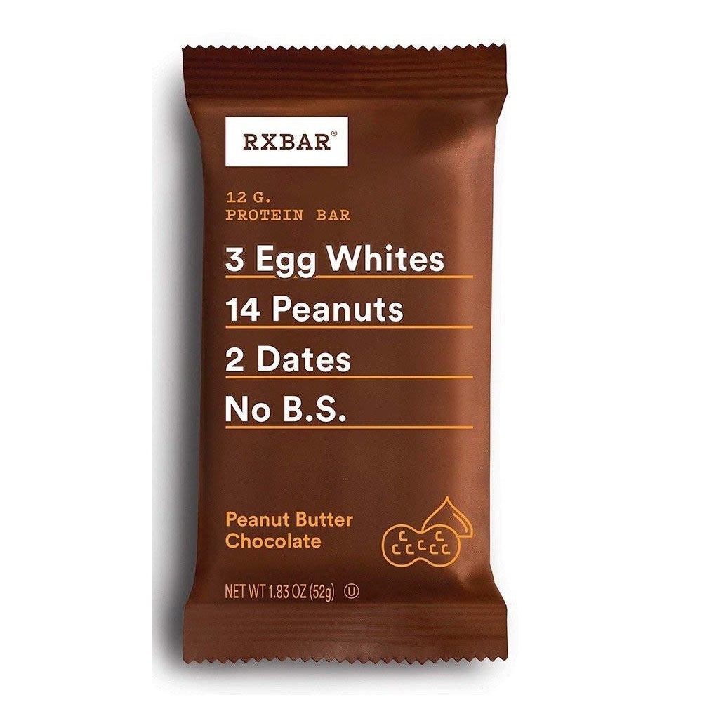 アールエックスバー プロテインバー ピーナツバターチョコレート 12本入り / RXBAR Protein Bar Peanut Butter Chocolate 12 Bars