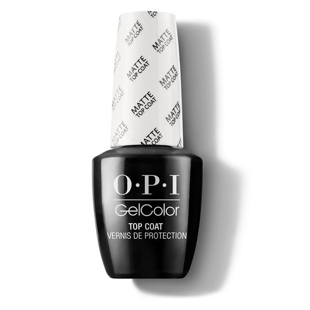 オーピーアイ ジェルカラー マットトップコート 15ml / OPI Gelcolor Matte Top Coat 0.5fl.oz