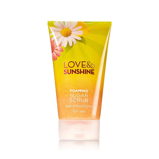 バスアンドボディワークス フォーミングシュガースクラブ ラブアンドサンシャイン 226g / Bath and Body Works Foaming Sugar Scrub Love And Sunshine 8oz