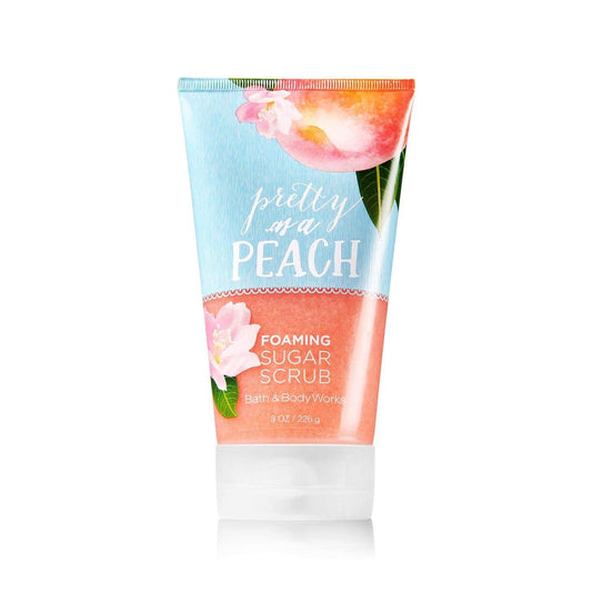 バスアンドボディワークス フォーミングシュガースクラブ プリティアズアピーチ 226g / Bath and Body Works Foaming Sugar Scrub Pretty As A Peach 8oz