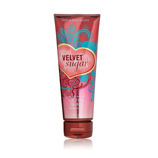 バスアンドボディワークス ウルトラシアボディクリーム ベルベットシュガー 226g / Bath and Body Works Ultra Shea Body Cream Velvet Sugar 8oz