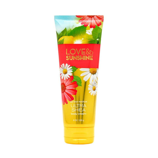 バスアンドボディワークス ウルトラシアボディクリーム ラブアンドサンシャイン 226g / Bath and Body Works Ultra Shea Body Cream Love and Sunshine 8oz